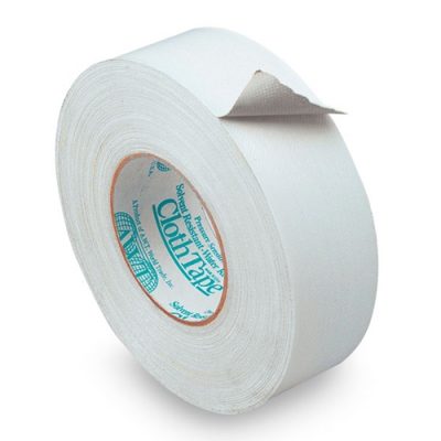 Tape-It Acid-Free White Flat Tape 2 x 60 Yard Roll